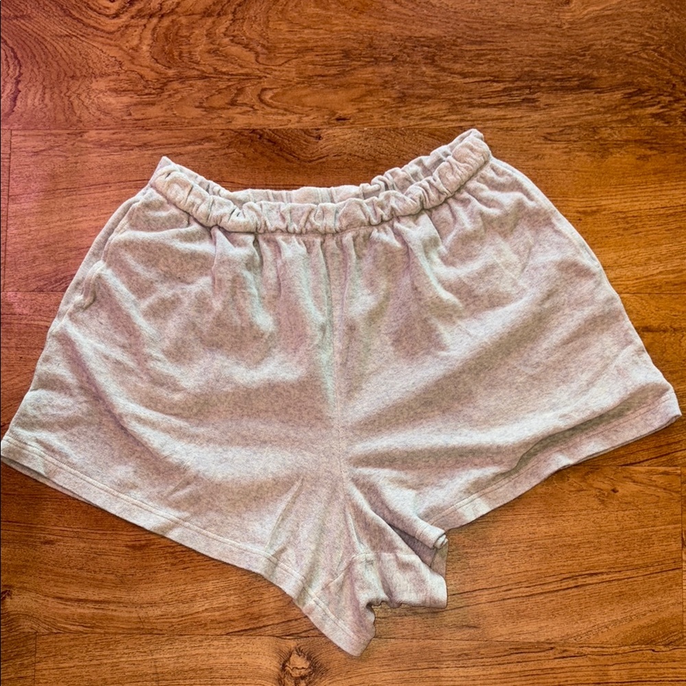 Women's Gray Casual Shorts